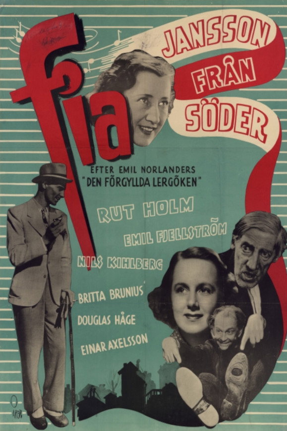 Fia Jansson från Söder (1944) poster