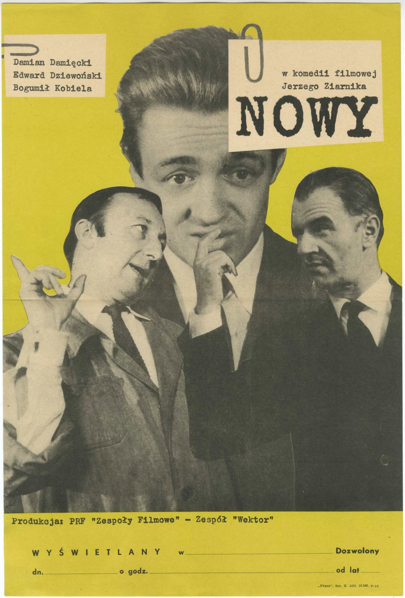 Nowy (1970) poster