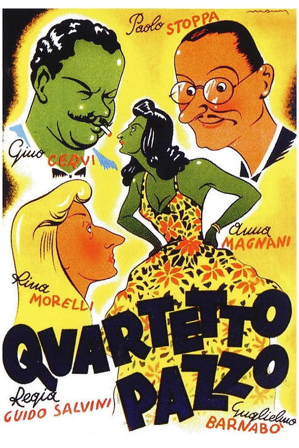 Crazy Quartet (1945) poster