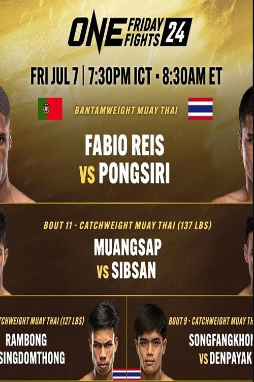 ONE Friday Fights 24: Reis vs. Pongsiri 2 (2023) poster