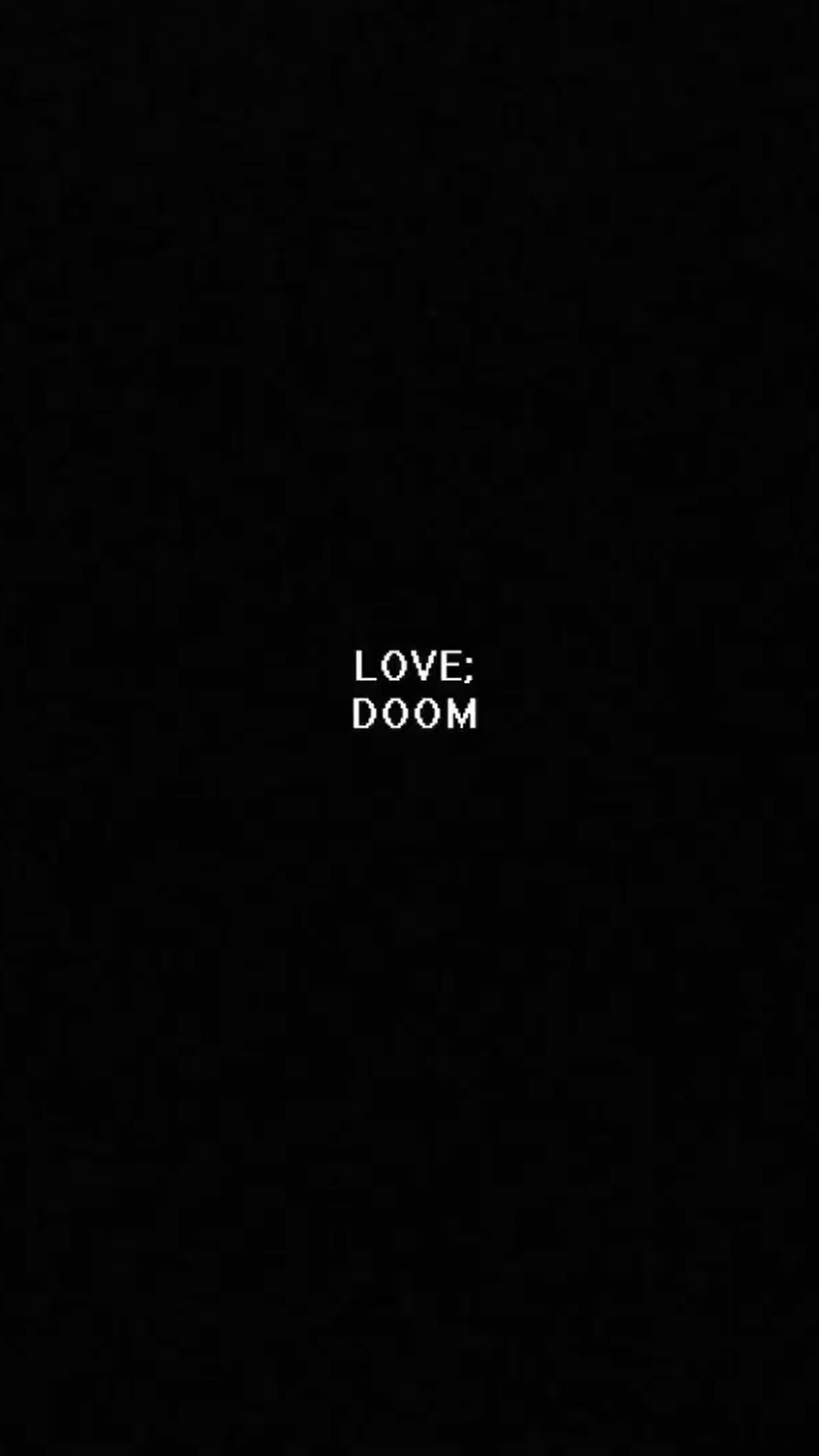 LOVE;DOOM (2020) poster