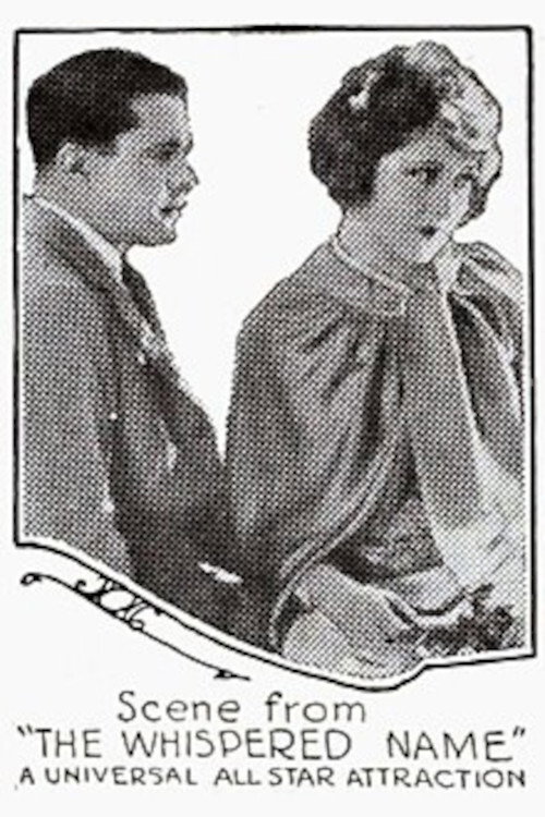 The Whispered Name (1924) poster