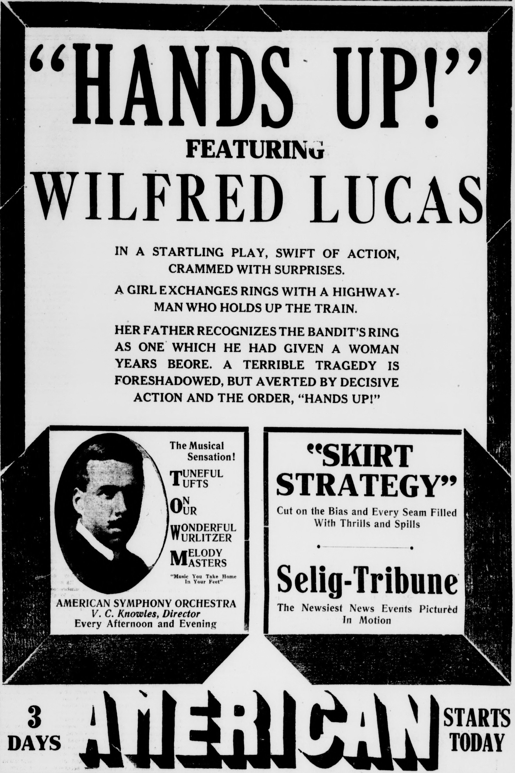 Hands Up! (1917) poster