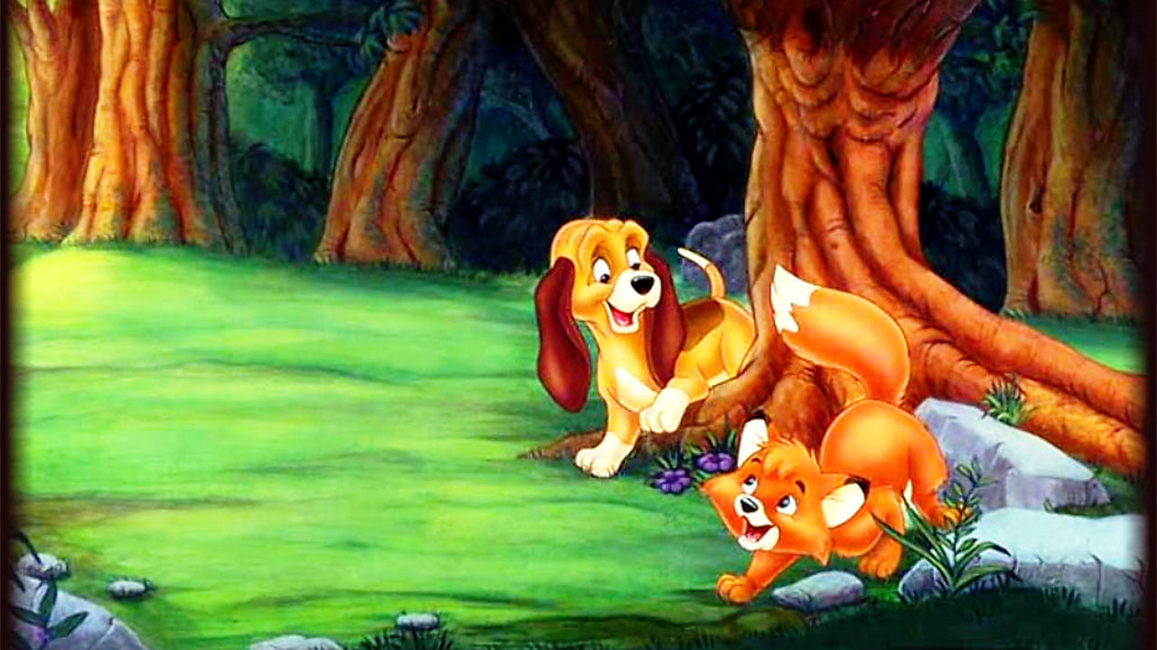 The Fox and the Hound Collection background
