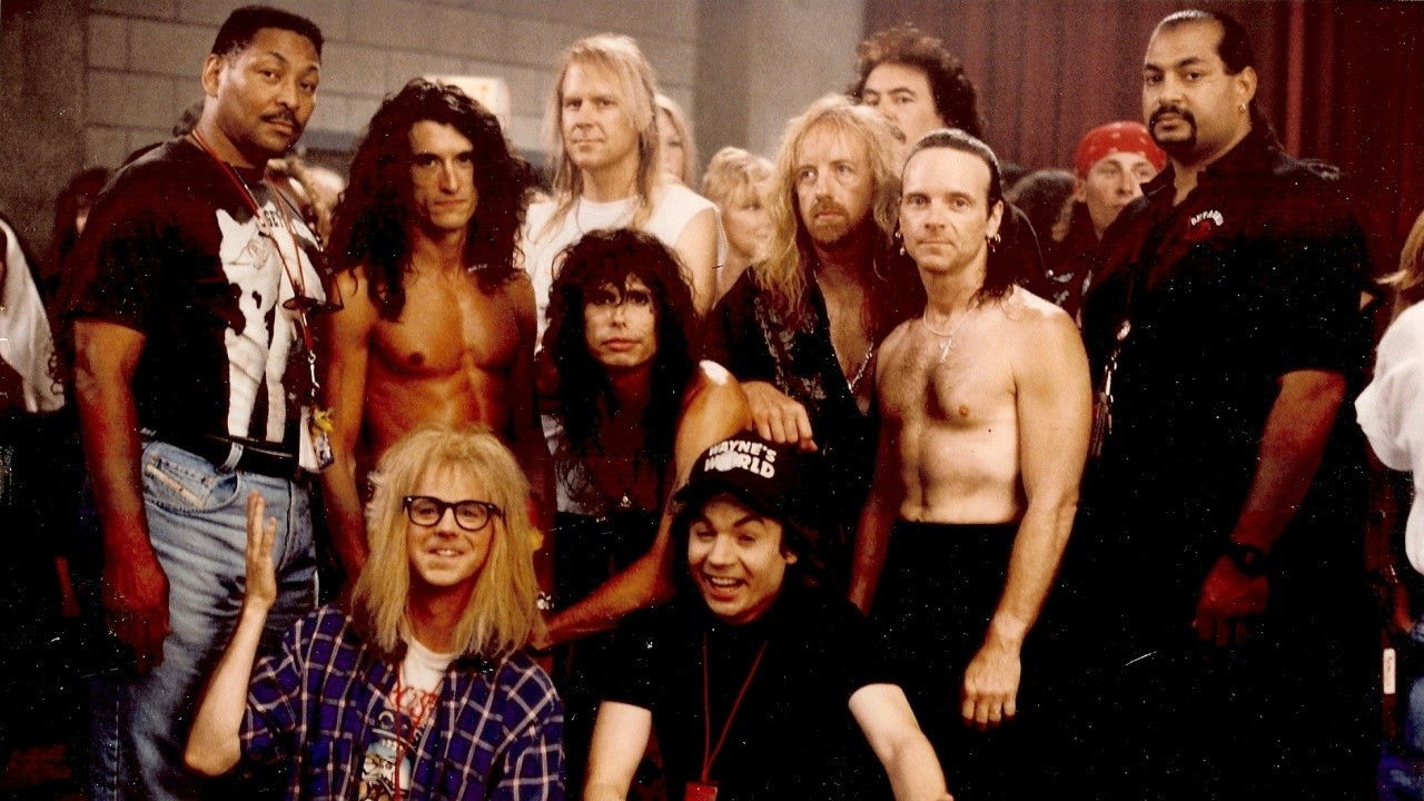 Wayne's World Collection background