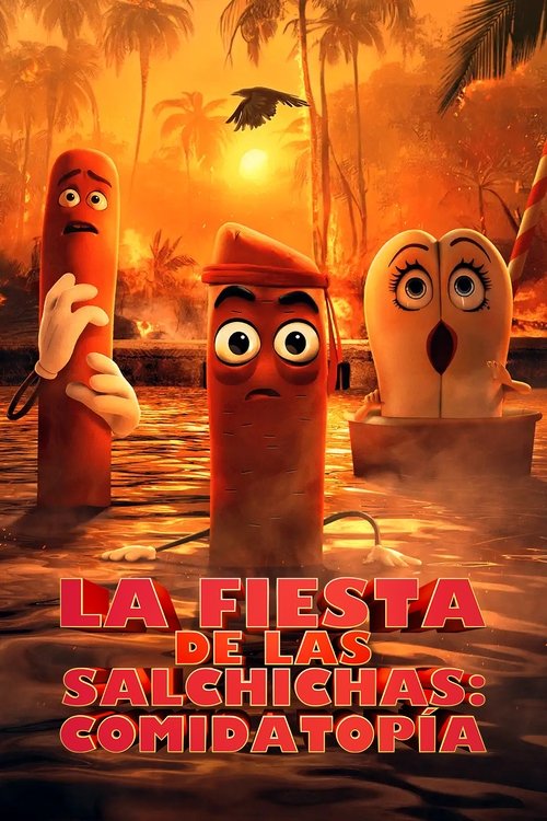 Póster de La fiesta de las salchichas: Comidatopía - Ver online y descargar en CINEMEGA.NET