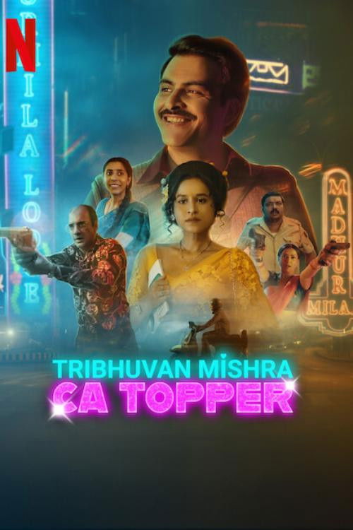 Tribhuvan Mishra CA Topper poster