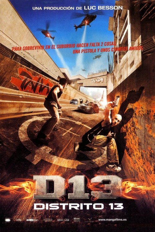 Póster de Distrito 13 - Ver online y descargar en CINELATINO.NET