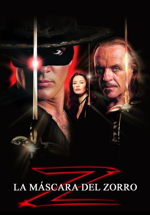 Póster de La Máscara del Zorro - Ver online y descargar en CINELATINO.NET