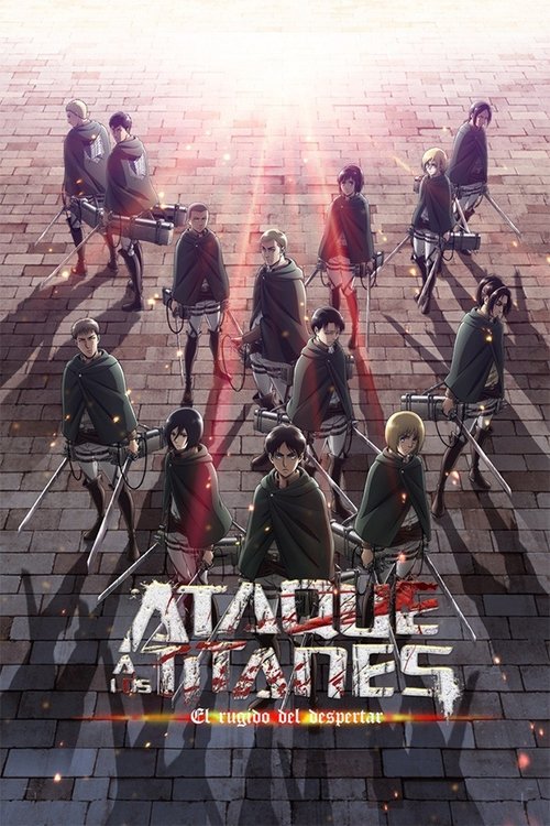Póster de Ataque a los Titanes: El rugido del despertar. Calidad Full HD - Ver online y descargar en CINELATINO.NET