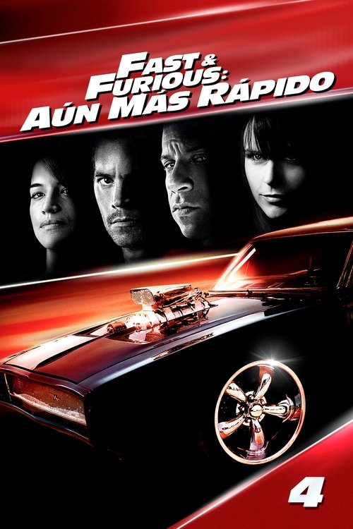 Póster de Rápidos y furiosos 4. FHD - Ver online y descargar en CINELATINO.NET