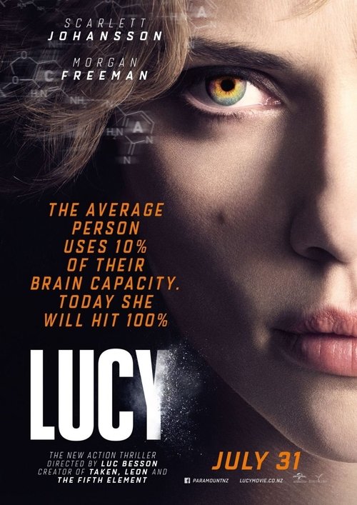 Póster de Lucy - Ver online y descargar en CINELATINO.NET
