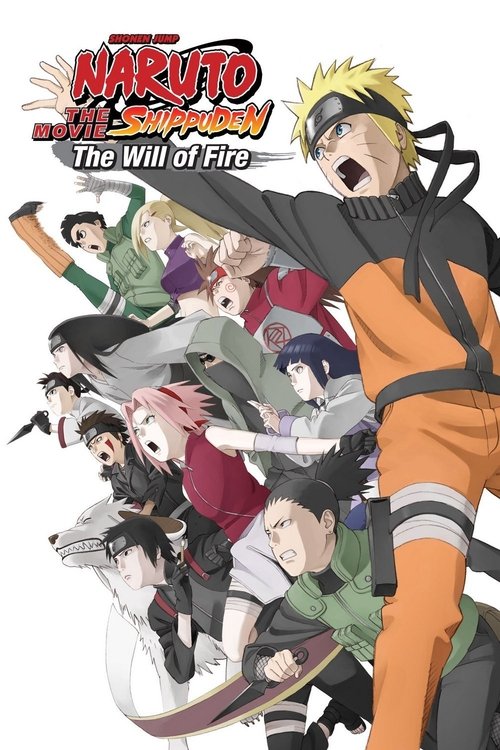 Póster de Naruto Shippuden 3: Los Herederos De La Voluntad De Fuego. Calidad Full HD - Ver online y descargar en CINELATINO.NET
