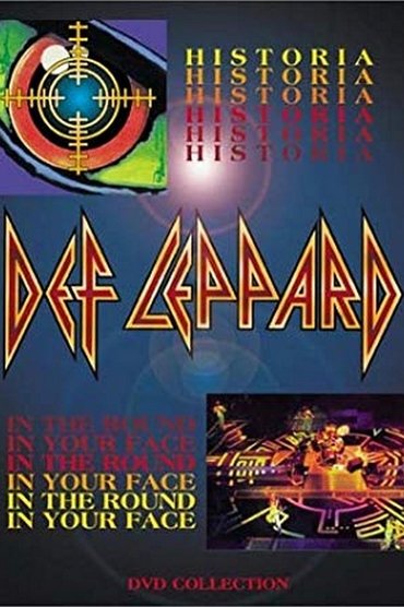 Poster image for Def Leppard - Historia, In the Round, In Your Face