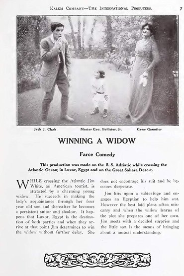 Poster image for Winning a Widow