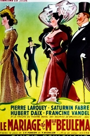 Poster image for The Marriage of Mademoiselle Beulemans