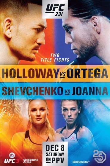 Poster image for UFC 231: Holloway vs. Ortega