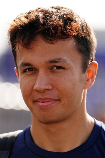 Professional headshot of Alexander Albon