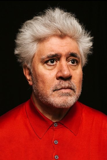 Professional headshot of Pedro Almodóvar