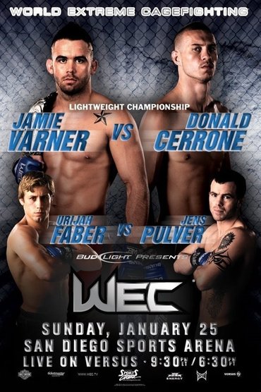 Poster image for WEC 38: Varner vs. Cerrone