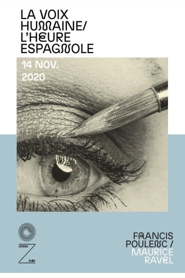 Poster image for La Voix Humaine / L’Heure Espagnole