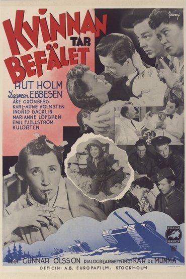 Poster image for Kvinnan tar befälet