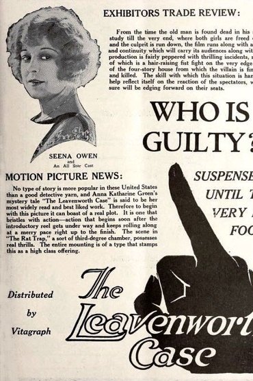 Poster image for The Leavenworth Case
