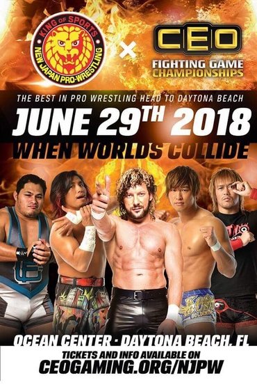 Poster image for CEOxNJPW When Worlds Collide