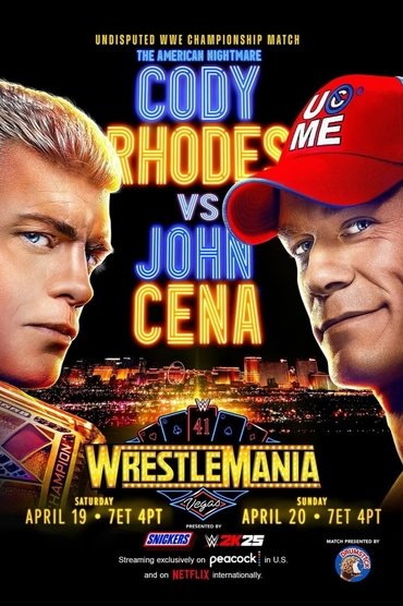 Poster image for WWE WrestleMania 41 - Sunday