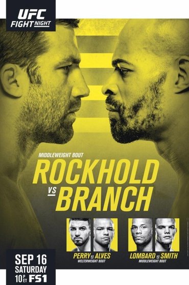 Poster image for UFC Fight Night 116: Rockhold vs. Branch