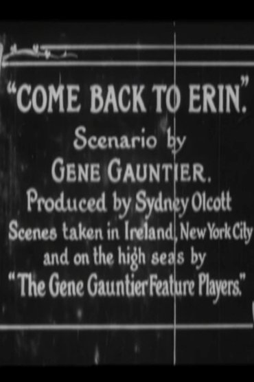 Poster image for Come Back to Erin