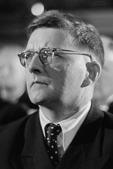 Professional headshot of Dmitri Shostakovich