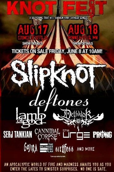 Poster image for Slipknot - Live at Knotfest Minneapolis 2012