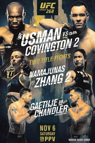 Poster image for UFC 268: Usman vs. Covington 2