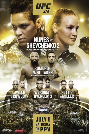 Poster image forUFC 213: Romero vs. Whittaker