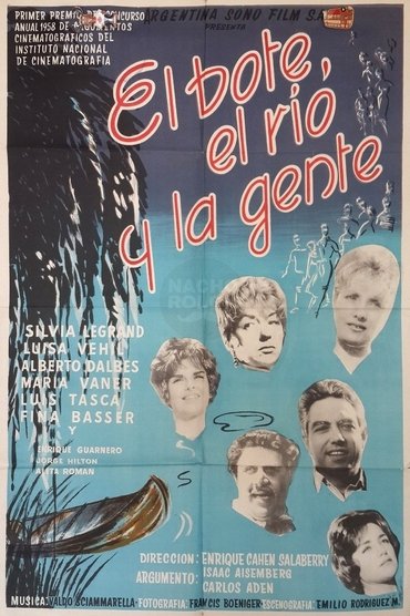 Poster image for The boat, the river and the people