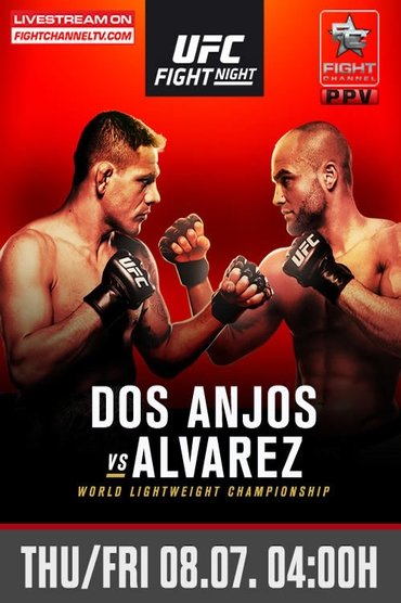 Poster image for UFC Fight Night 90: Dos Anjos vs. Alvarez