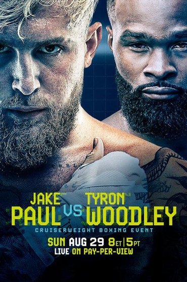 Poster image for Jake Paul vs. Tyron Woodley
