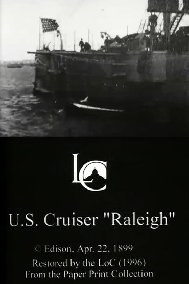 Poster image forU.S. Cruiser 'Raleigh'