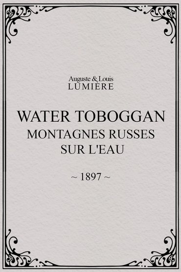 Water toboggan (Montagnes russes sur l'eau)