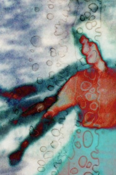 Self-portrait in Hell