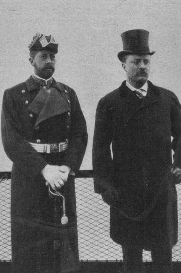 Arrival of Prince Henry (of Prussia) and President Roosevelt at Shooter's Island