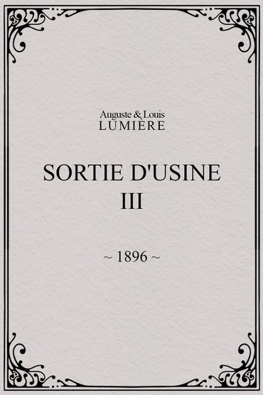Sortie d'usine, [III]