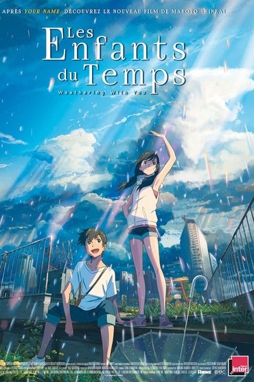 Les Enfants du Temps Affiche Les Enfants du Temps
