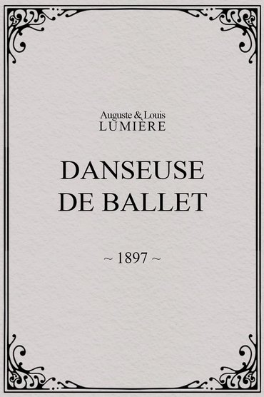 Danseuse de ballet