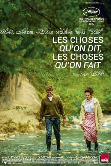 Les choses qu'on dit, les choses qu'on fait Affiche Les choses qu'on dit, les choses qu'on fait