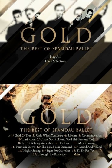 Spandau Ballet - Gold: The Best Video of