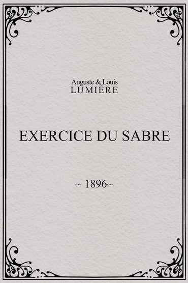 Exercice du sabre