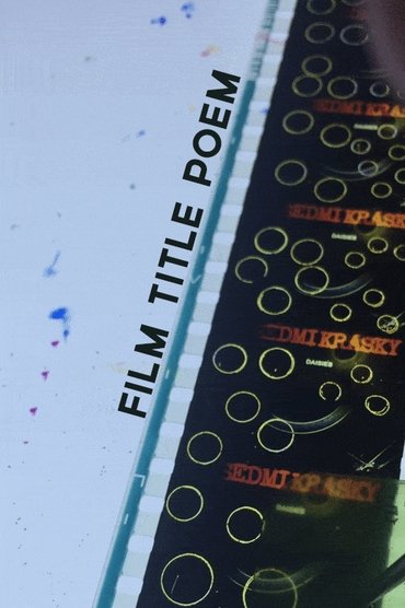 Film Title Poem