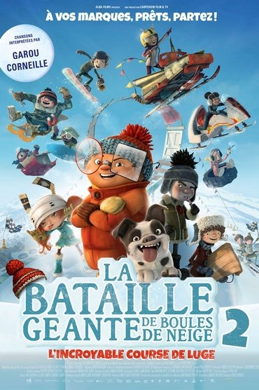 La Bataille géante de boules de neige 2 : L'incroyable course de luge Affiche La Bataille géante de boules de neige 2 : L'incroyable course de luge